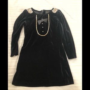 Black Velvety Dress
